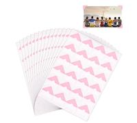 360pcs/15 Sheets Photo Corner Stickers, Self Adhesive Picture Mounting Corners for Scrapbooking Notebook Photo Album Memory Books Trip Journal (Pink)
