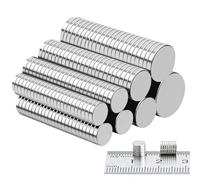 360pcs Neodymium Magnets, Small Magnets Set, 80pcs 6x2mm, 100pcs 5x2mm, 80pcs 4x2mm, 100pcs 3x1mm, Tiny Round Magnet for Crafts, Fridge, Whiteboard, and DIY, N52 Strong Magnet with Storage Box