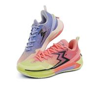 361 ° Big3 5.0 - Men's Basketball Shoes Fast Sneakers Breathable Non-Slip Outdoor Sneakers Sports Shoes for Teens and Adults Caldwell Pope Zapatillas de Baloncesto, 672421121 7 Rear, 8 UK