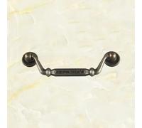 361 Hole spacing 92mm Chinese Classical Bronze Furniture Drawer Handle Solid Wardrobe Cabinet Door Handle(Antique Brass)