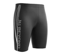 361° Swim Jammers for Men, Pro Racing Training Swimsuit, Chlorine Resistant Endurance, Blackb, X-Large