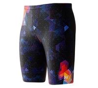 361° Swim Jammers for Men, Pro Racing Training Swimsuit, Chlorine Resistant Endurance, Blue-1, Medium