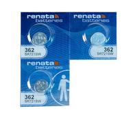 #362 Renata Watch Batteries 3Pcs