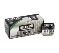 Maxell 18291500 Single-use Silver Oxide Battery - Batteries (Single-Use Battery, Silver Oxide, 1.55 V, 10 Piece), 25 mAh, Hg (Mercury))