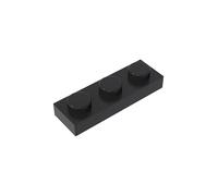 3623 Foundation Plate Plate 1x3 3623 100 Pieces GDS-503 Compatible with Lego Building Blocks Color:Black