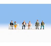 36242 Noch N Sitting Figures Without Benches Scale 1:160