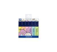 364 CWP6 Textsurfer Classic Pastel Highlighters Assorted Colours Pack of 6