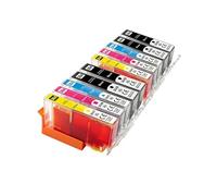 364XL Ink Cartridges, Compatible with HP, Deskjet 3522 3070a | For Photosmart 3520 5522 7510 5520 5510 6510 6520 7520; black cyan magenta yellow(10pcs(no PBK))