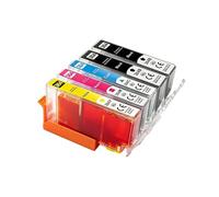 364XL Ink Cartridges, Compatible with HP, Deskjet 3522 3070a | For Photosmart 3520 5522 7510 5520 5510 6510 6520 7520; black cyan magenta yellow(5pcs(no PBK))