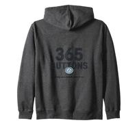 365 Buttons It Only Needs To Make Sense To Me Zip Hoodie