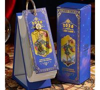 365-Day Desk Calendar | Tear-Off Schedule Planner | Desk 2026 Calendar 365-Day Pages | for Classroom Dormitory Living Room Bedroom Students Kids Teens Adults Teachers Friends