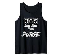 365 Days Since Last Purge Scary Funny Costume T-shirt Tank Top
