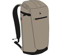 365 Days Usage|Roll Top Volume Adjustment|Dual Access|Waxed Canvas Fabric|Padded Shoulder Straps Beige 27 x 15 x 68 cm, Beige, 27 x 15 x 68, Travel