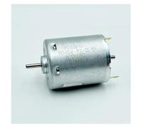 365 Engine DC 6V-24V electronic starter 11000RPM High Speed Dual Shaft Carbon Brush 365 DC electronic starter for Toy Car Boat Model EKFBQBGW(Type B Motor)