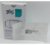 365 Film Dressing 4cm x 5cm - Box of 100 | Transparent & Waterproof Wound Protection | Sterile, Breathable & Gentle Adhesive Film Dressings