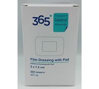 365 Film Island Dressing 5 x 7.2 cm - Pack of 50 - REF: 36590019