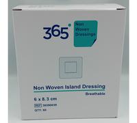 365 Non Woven Island Dressing 6cm x 8.3cm Box of 60 - REF:TJ36590039