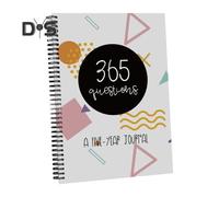 365 Questions Five Year Journal Mindfulness Self-Discovery Cultivate Habits Deepen Relationships Notebook Daily Question Diary
