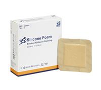 365 Self Adhesive Silicone Foam Wound Dressing Pad 10 x 10 cm - Pack of 10 (Ref 36590072)