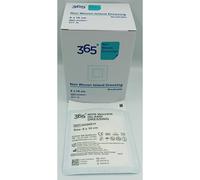 365 Sterile Non-Woven Island Dressing 8 x 10 cm - Hypoallergenic Adhesive Border, Absorbent Pad, Individually Wrapped (REF TJ36590017)