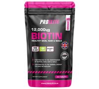 (365 Tablets) BIOTIN 12,000mcg Vegan Tablets Max Strength