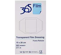 365 Transparent Film Dressing 15 x 20 cm - Pack of 25 (Ref 36590051)