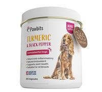 365 Turmeric for Dogs with Active Bioperine Black Pepper | Natural Premium Turmeric Curcumin Capsules suitable for Cats, Horses & Pets Powerful Antioxidant Supplement for Hip & Joints