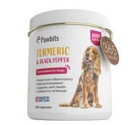 365 Turmeric for Dogs with Active Bioperine Black Pepper | Natural Premium Turmeric Curcumin Capsules suitable for Cats, Horses & Pets Powerful