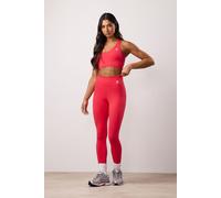 365 V-Neck Performance Sports Bra Red Gym King Red 12