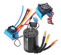 3650 2300KV Bless Motor, RC Bless Motor Set with 45A ESC and Heat Sink, 4 Pole for 1/10 RC Car, h Overheating nt