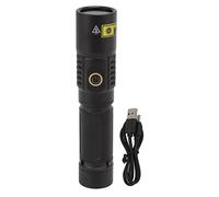365nm UV Flashlight Portable Black Light Torch LED UV Flashlight for Pet Urine Detection Mineral Resin Solidified Scorpion Aluminum Alloy 140mm 5.5in