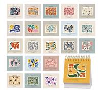 366 Daily Affirmation Desk Calendar, Motivational Mindfulness Self Care Quotes Reminder Inspirational Standing Flip Calendar, Office Desk Accessories Stress & Anxiety Relief Items for Men, Women