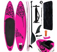 (366 x 76 x 15 cm) vidaXL Inflatable Stand Up Paddleboard Set Surfboard Multi Colours Multi Sizes