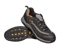 36648-68368-07 Safety Shoes Size 9 Black Steel Toe Capped Heat Resistant By CAT