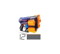 36651 X-Shot Skins Dread, Poppy, 12 Darts Foam Blaster, Jumpscare, Medium