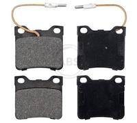 ABS All Brake Systems - Brake Pad Set - 36683 - for Peugeot 406, 406 Estate, 406 Coupe, 605, 607