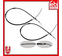 36711 HANDBRAKE CABLE REAR FEBI 2X FOR BILSTEIN OE REPLACEMENT 2H0609721A
