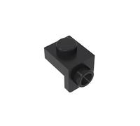 36841 Hinge Plate Bracket 1x1-1x1 50 Pieces GDS-1377 Compatible with Lego Building Blocks Color:Black