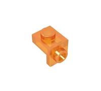 36841 Hinge Plate Bracket 1x1-1x1 50 Pieces GDS-1377 Compatible with Lego Building Blocks Color:Trans Orange