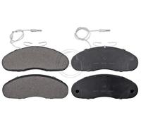 FITS FOR NISSAN CABSTAR E 75.28 BRAKE PAD SET, DISC BRAKE 36877 A.B.S.