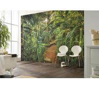 Jungle photo wallpaper 368x254 cm green botanical Wall Mural bedroom kitchen