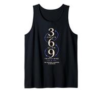 369 Create Align Transcend Sacred Numerology Tank Top