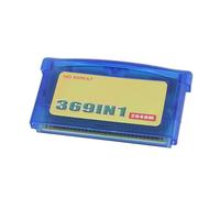 369 in 1 English Edition Game Card Video Game Cartridge Card for Console Classical Retro Gaming Collection Plug and Play