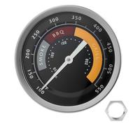 3695528R06 Grill Thermometer Fit for Oklahoma Joe's Smoker Temperature Gauge, BBQ Thermometer for Smoker Oven and Charcoal Gas Grills, 13/16-inch Accessories