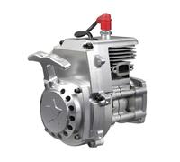 36cc Single-Cylinder Two-Stroke Gasoline Engine, Double-Ring Four-Point Fixed Engine Model for 1/5 Scale RC Cars, Boats & Airplanes, Science Experiments Education and Display for Adults