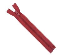 36cm 14 Inch Closed End Zip Nylon No3 Autolock 55 Colour Buy 1 Or 2 Zippers 456D, 0366 Dark Brick Red, 1