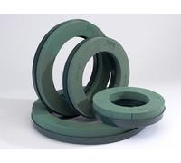 36cm (14") OASIS FLORIST PLASTIC BASE WET FOAM WREATH RING X2 (3150)