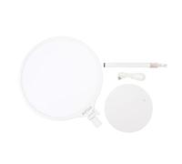 36cm USB Desktop Fill Light 2900K-6600K Beauty Selfie Fill Light Desktop Selfie Light with 168pcs LED Chips for Photography Live Streaming (White)