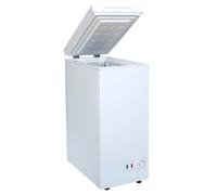 36Cm White Chest Freezer, Freestanding Slimline Compact - Sia Chf60W/e