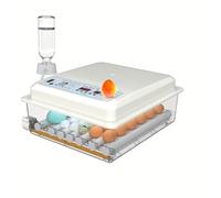 36Egg Incubator with Automatic Egg Turning and Humidity Control, Incubators for Hatching Eggs, Chicken, Ducks, Goose, Pigeon, Quail, Parrot Incubator for Farm, Lab, Science Classroom, Home